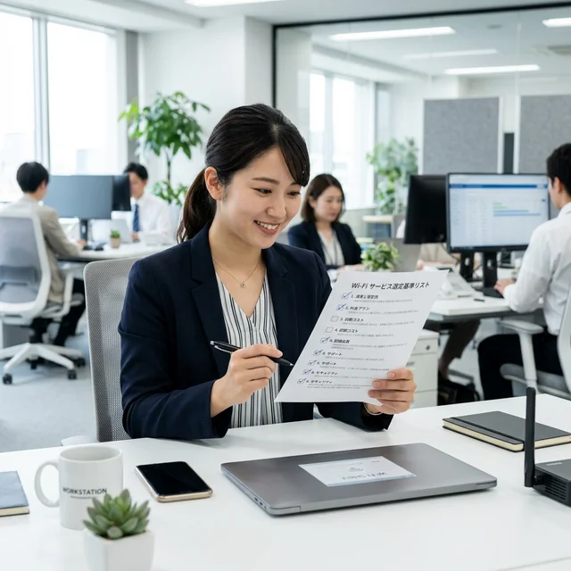 Wi-Fi選びの鉄則をチェックリストで確認