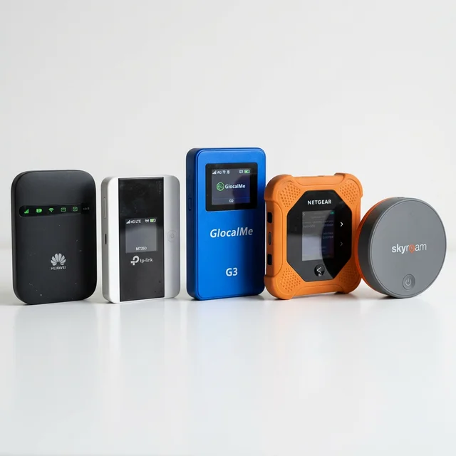 比較対象のポケットWi-Fiルーター