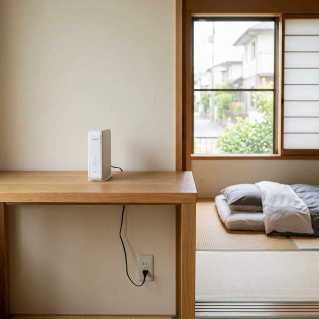 コンセントに挿すだけの簡単セットアップ