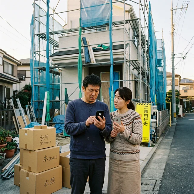 リフォーム中の仮住まいでネット環境に困る日本人夫婦
