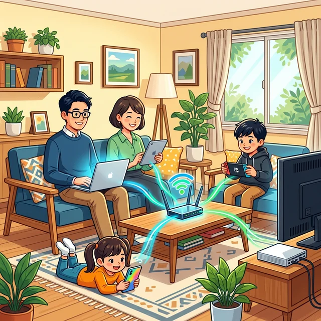 Wi-Fi環境改善のまとめイメージ