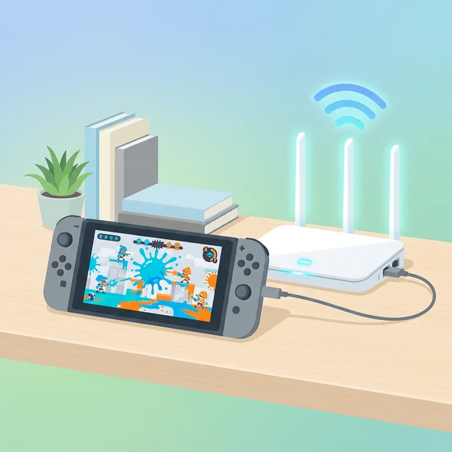 WiMAXルーターとNintendo Switchのゲーミング環境